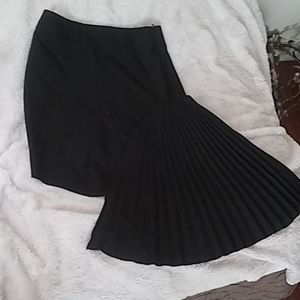 Cottonade asymmetric skirt from France